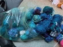 Photo of free knitting/crochet yarn (North Brunswick-off Rte 1) #3