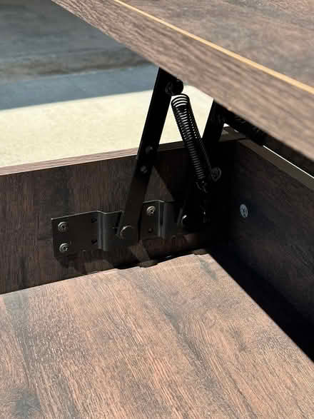 Photo of free Coffee table with pop-up lid (Ann Arbor, near Arborland Mall) #3