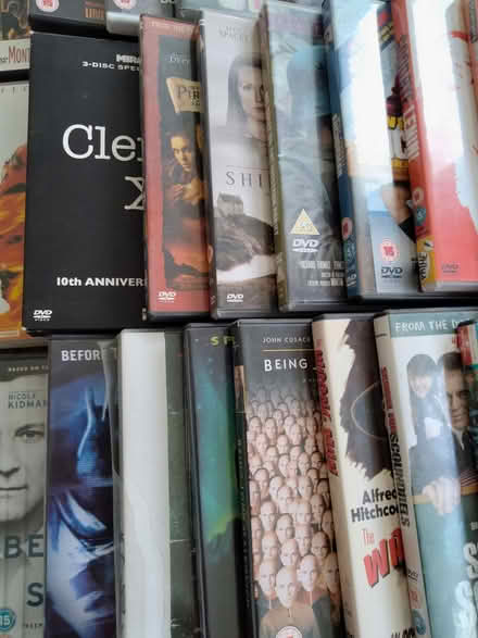 Photo of free Around 60 DVDs from pet free, smoke free home (Buggs Bottom RG4) #2