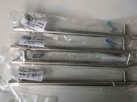 Photo of free 4 Chrome T Bar handles (Colney Hatch N10) #1