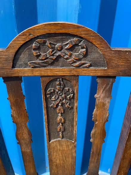 Photo of free Antique carved chairs (Cottesmore LE15) #1