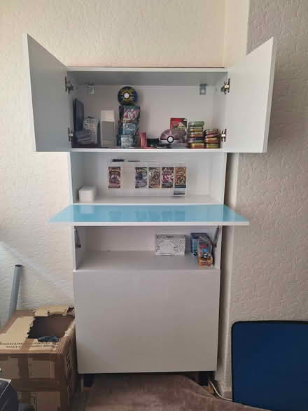 Photo of free Storage Unit with pull-out Desk (S6) #2