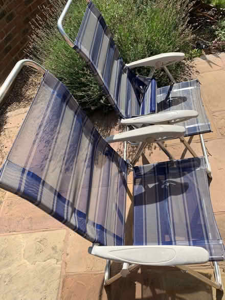 Photo of free 2x outdoor chairs (Northchurch HP4) #2