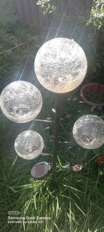 Photo of Crackle globe (RG22 Brighton Hill) #1