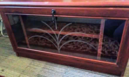 Photo of free Wooden TV cabinet. (Trefnant LL16) #1