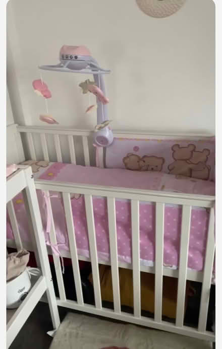 Photo of free Baby cot bed (Morden) #1