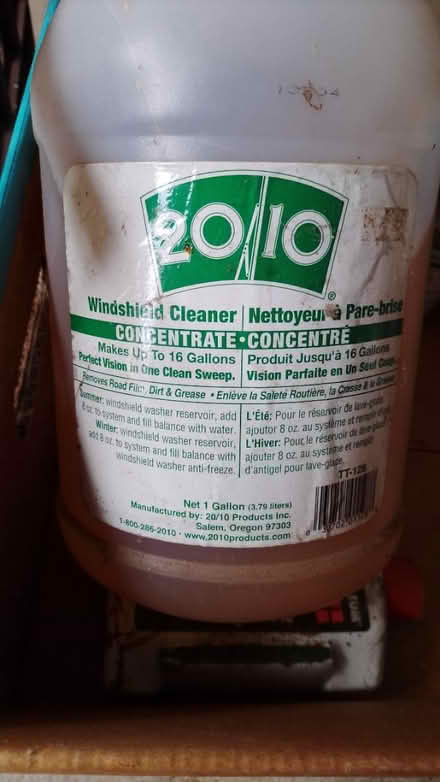 Photo of free Windshield cleaner concentrate (Between West Linn and Tualatin) #2