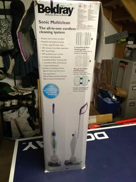 Photo of free Beldray steam cleaner- used (near Ripley School, LA1) #3