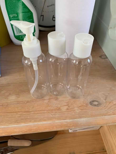 Photo of free 3 travel bottles (Buntingford SG9) #1
