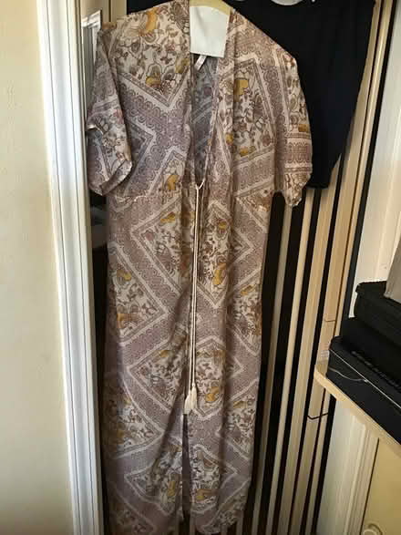 Photo of free Short sleeved Kimono like robe (Hesperian Blvd) #1