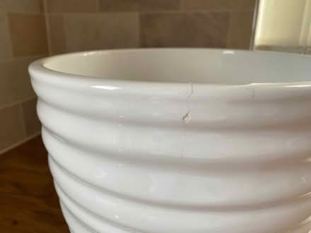 Photo of free Large Indoor White Plant Pot (Bassingham LN5) #2