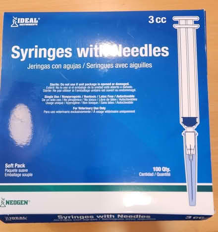 Photo of free 3cc Syringes with Needles (Palm Park, Redwood City) #1