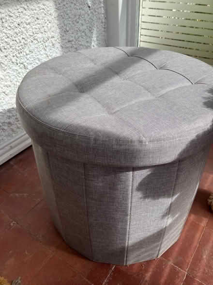 Photo of free Dunelm stool/shoe storage (Thames Ditton) #1