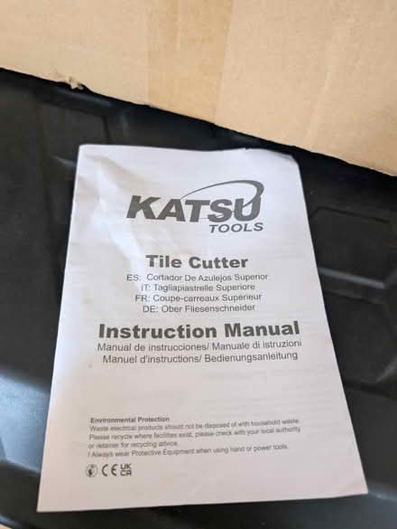 Photo of free Katsu 800mm Manual Tile Cutter (HA3 Harrow) #4