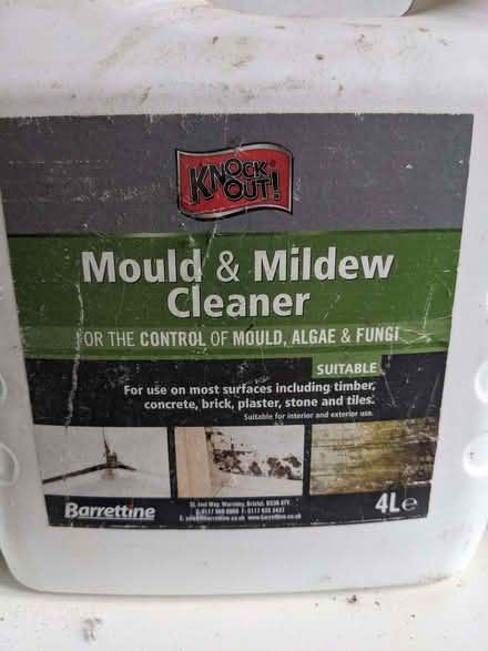Photo of free Mould and mildew cleaner. (Frenchwood PR1) #1