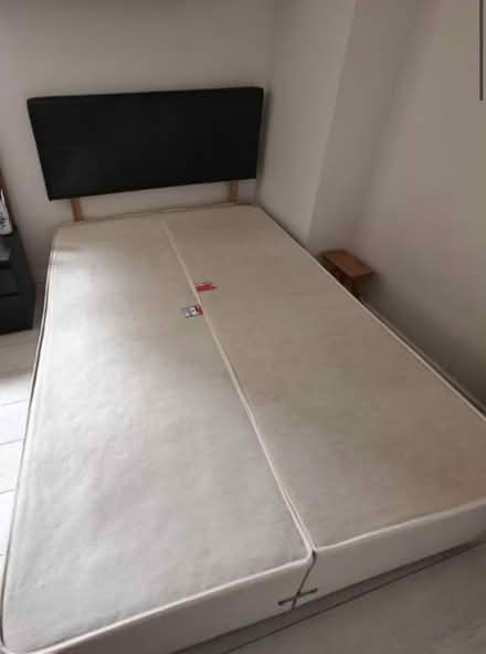 Photo of free Double bed divan and mattress (Carshalton) #1