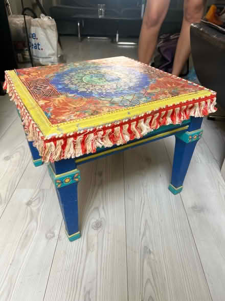 Photo of free Eccentric hand-made table (Barons Court W6) #2