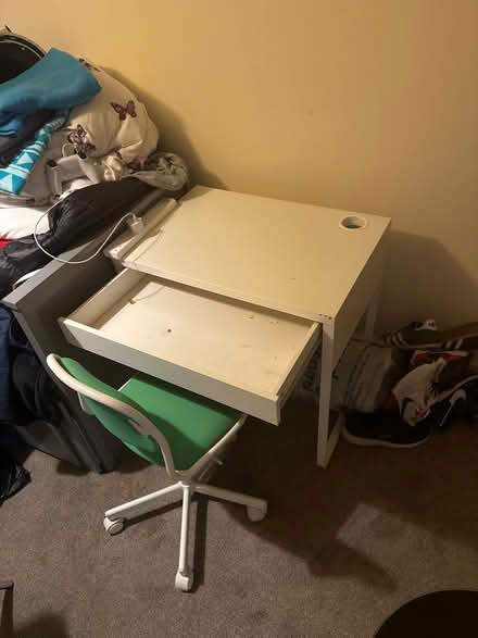 Photo of free Desk and chair (Harbourne) #1