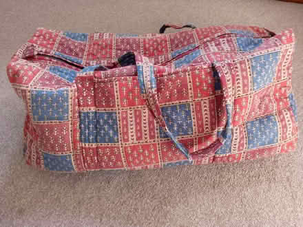 Photo of free Quilted cotton bag (Maidstone Grove Green) #1