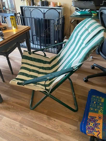 Photo of free Fabric garden chair (Hook KT9) #1
