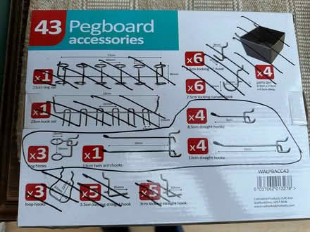 Photo of free Pegboard hooks x 12 (Leytonstone E11) #2