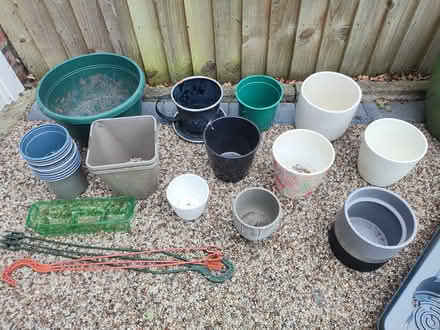 Photo of free Various Garden Plant Pots (North Baddesley) #2