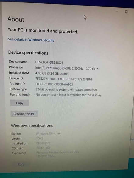 Photo of free Dell Desktop PC (Formby Village) #3