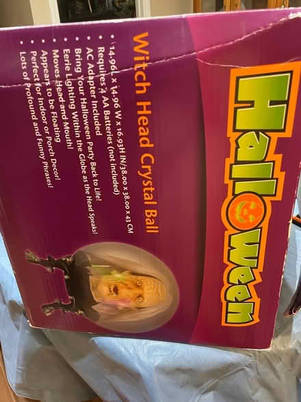 Photo of free Halloween witch head crystal ball (El segundo) #2