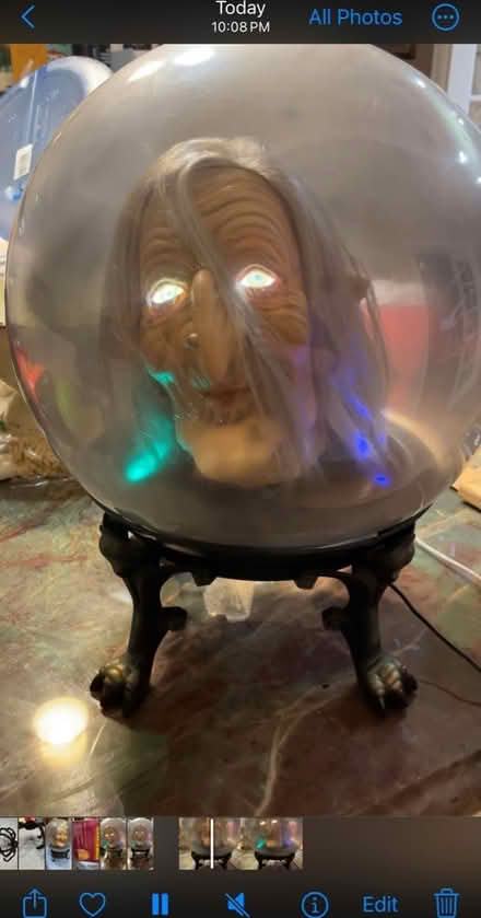Photo of free Halloween witch head crystal ball (El segundo) #3