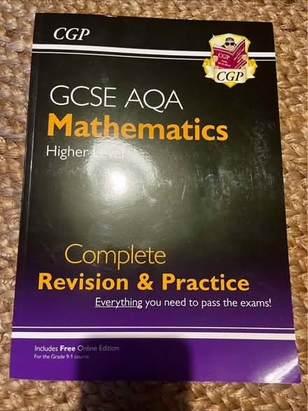 Photo of free GCSE Maths revision and practice book. (Bradford on Avon BA15) #1
