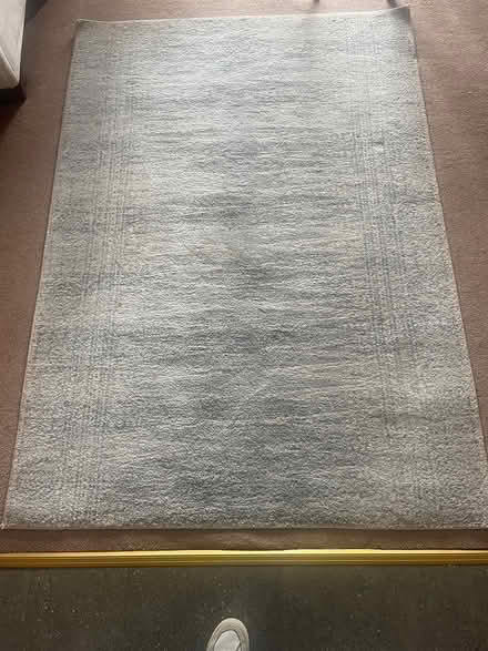 Photo of free Blue grey rug 170cm x 120cm (Upper Rathmines) #1
