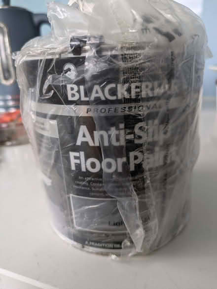 Photo of free Anti slip floor paint - light grey (Colney Hatch N10) #1