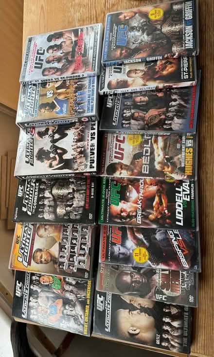 Photo of free Ultimate fighter DVD’s (Camberwell SE5) #1