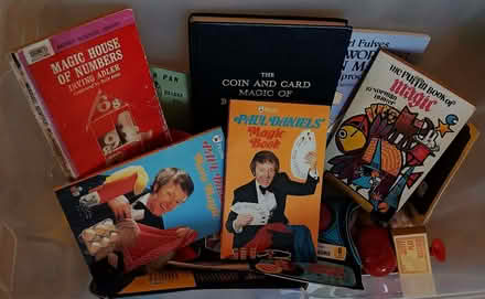 Photo of free A box of magic books & tricks (Colletts Green WR2) #1