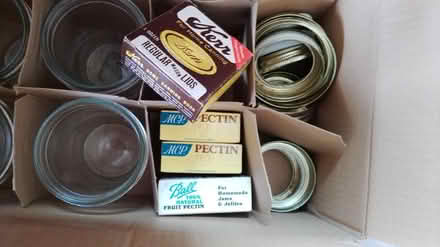 Photo of free 7 wide mouth canning jars + lids (Between West Linn and Tualatin) #2
