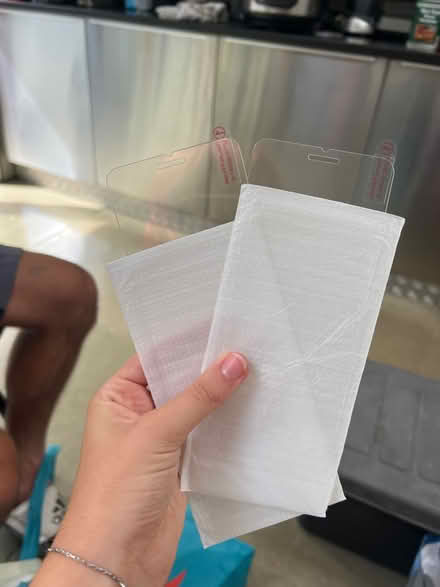 Photo of free 2x iphone plus screen protectors (Barons Court W6) #1