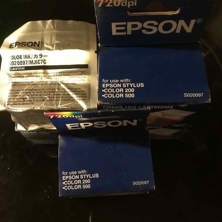 Photo of free Epson Colour Ink Jet cartridges (Stroud GL6) #1