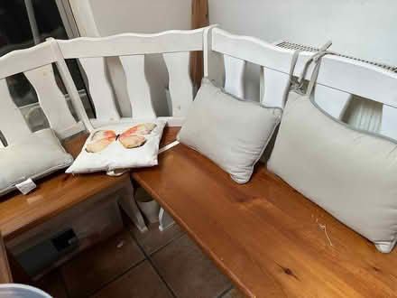 Photo of free 2 Corner benches (Cambridge) #1