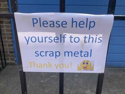 Photo of free Scrap metal (White City, London) #4