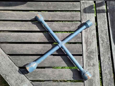 Photo of free Steel wheel brace / spider (Lower Earley RG6) #1