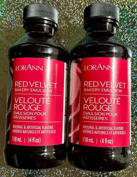 Photo of free Lorann flavouring brand Red Velvet bakery emulsion 4oz (Tunbridge Wells S. TN2) #1