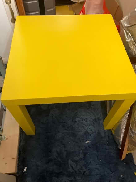 Photo of free Yellow IKEA side table (Nash MK17) #1