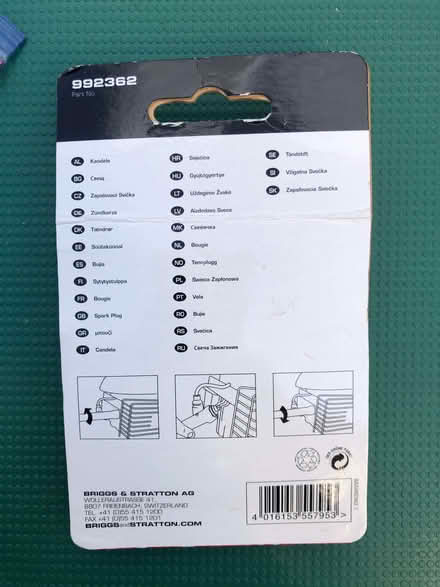 Photo of free Set of Briggs & Stratton Lawn mower spark plugs (Kingsthorpe) #2