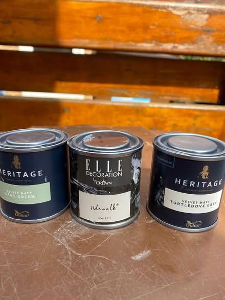 Photo of free Paint testers,125ml each (Letchworth garden city SG6) #1