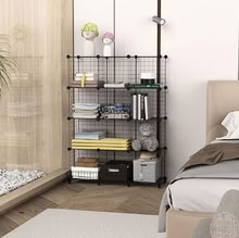 Photo of free 12 Cube Wire Storage Shelves Wardrobe (Harrow HA1) #1