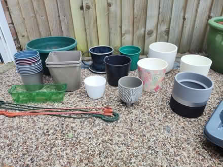 Photo of free Various Garden Plant Pots (North Baddesley) #1