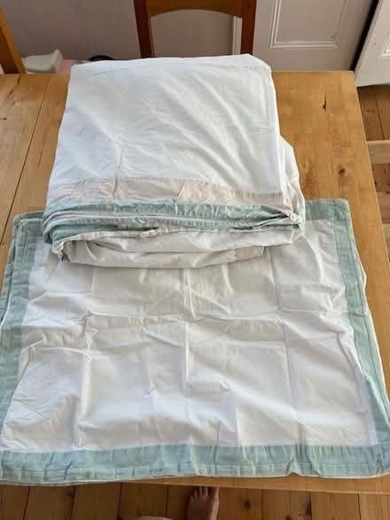 Photo of free Double duvet set and 2 pillows (Morrell Avenue OX4) #1