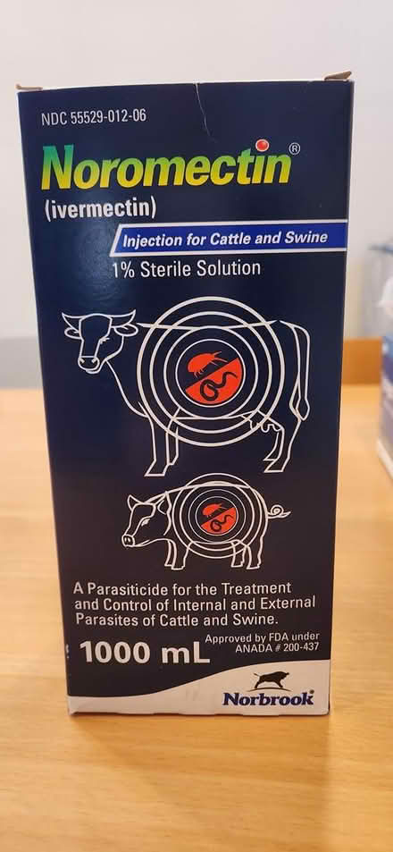 Photo of free Noromectin (ivermectin) 1% solution (Palm Park, Redwood City) #3