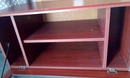 Photo of free Wooden TV cabinet. (Trefnant LL16) #2