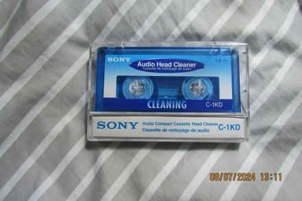 Photo of free Unused cleaning cassette (Cheltenham GL50) #1